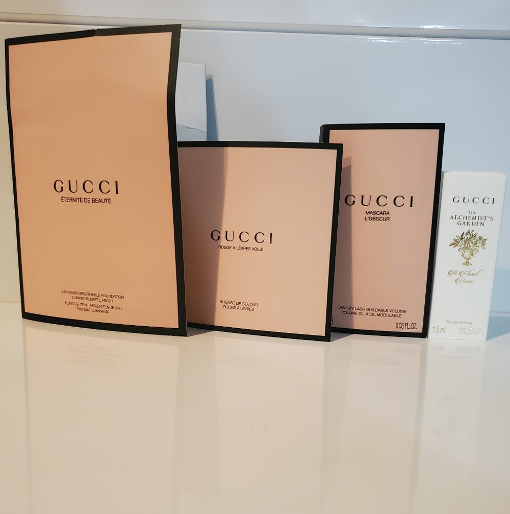 Brand New Gucci Beauty Sample Bundle